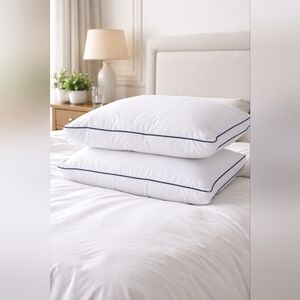 Adjustable Cervical Pillow 2-Layer Ergonomic Neck Support Pillow Down Alternativ